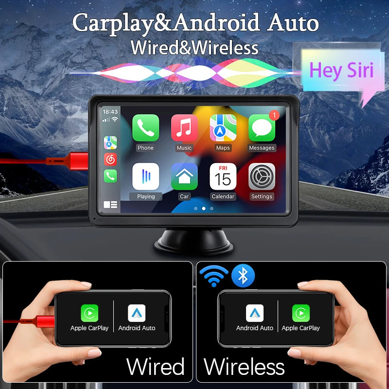 7inch Carplay Android Screen