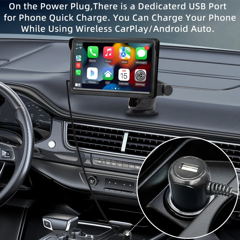 7inch Carplay Android Screen